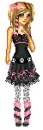 Pink & Black Scene Girl <3