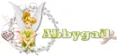 tinkerbell with name abbygail
