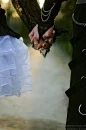 holding hands