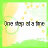 One step at a time
