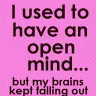brains fell out