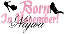 BORN IN NOVEMBER/NAJWA