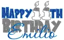 HAPPY 11TH BIRTHDAY/EMILIO