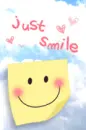 just smile