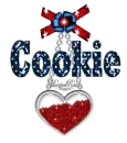 Cookie Red White Blue