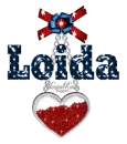 Loida Red White Blue