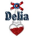 Delia Red White Blue