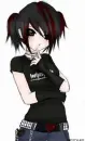 Glittery Dancing Emo Girl xD