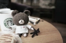 starbucks teddy bear