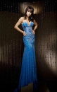 Strapless blue
