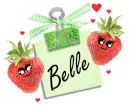 Belle ... berry note!