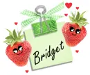 Bridget ... berry note!