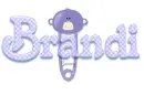 Monkey Safety Pin: Brandi