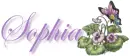 Butterfly on Pansies - Sophia