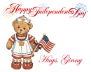 4th of july bear