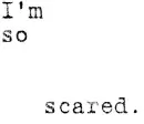 scared