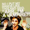 Arr,I'm a vampire!