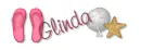 flip flops with name Glinda