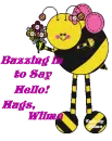 Buzzing by to Say Hello! - Wilma