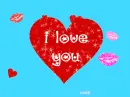 heart and kisses