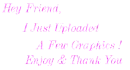 I Just Uploaded Graphics