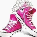 pink converses