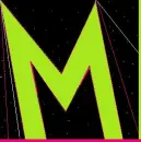 Black,Green,Pink M