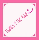 Thanks for the add