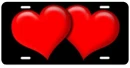 red hearts