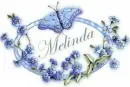 Oval Ribbon with Butterfly - Melinda