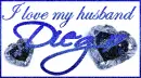 I love my husband Diego