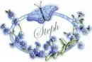Oval Ribbon with Butterfly - Steph