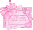 pink letter