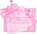 pink note