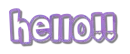 hello