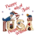 Happy 4th of July - Hugs, Wilma