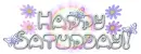 happy saturday pastel