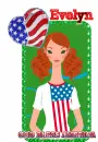 4th of July-God bless America-Evelyn