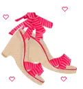 red shoes