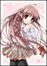 happy anime girl