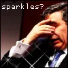 Sparkles.