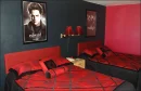 Twilight Hotel Room.