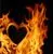 flaming heart