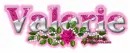 Valerie with rose