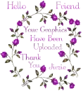 Hello Friend Your Graphics Have Been Uploaded - Jirzie