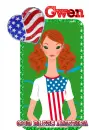 4th of July-God bless America-Gwen