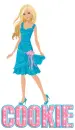 barbie cookie