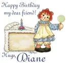 Raggedy Ann Birthday - Diane