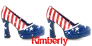 SHOES WITH THE NAME KIMBERLY