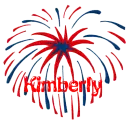 FIREWORK WITH THE NAME KIMBERLY